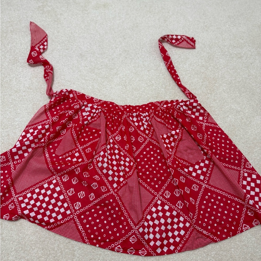 Vintage Handmade Cooking Apron